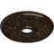 Ekena Millwork Apollo Ceiling Medallion (Fits Canopies up to 5 5/8"), 16 1/2"OD x 3 5/8"ID x 1 1/8"P, Bronze CM16APBZS - alternate 3